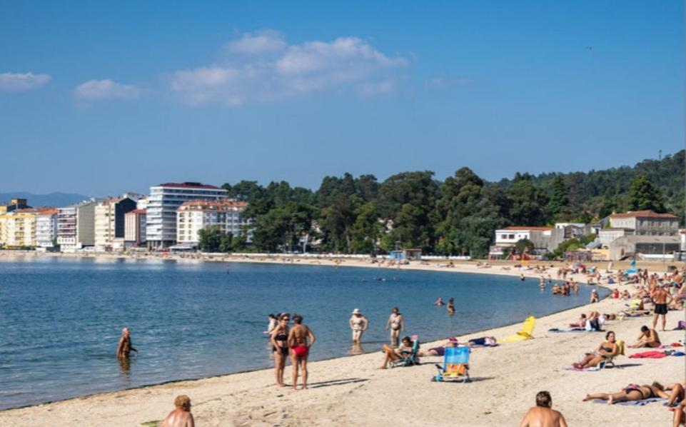 Apto Cortegada Vilagarcia de Arousa Dış mekan fotoğraf